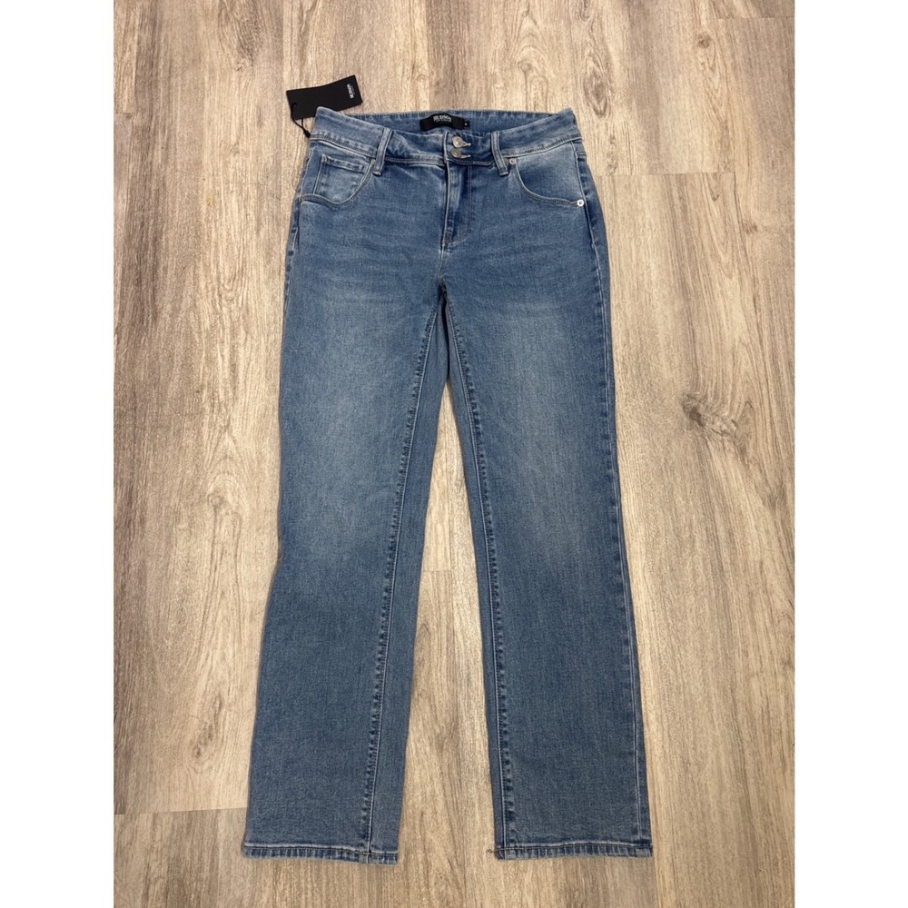 HUDSON Los Angeles Womens Size 4 Blue Wash Straight Leg Denim Jeans